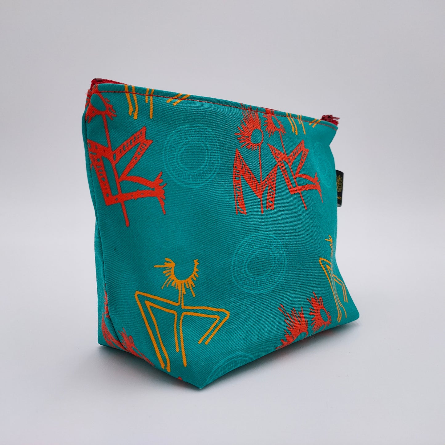 Astuccio con zip con base