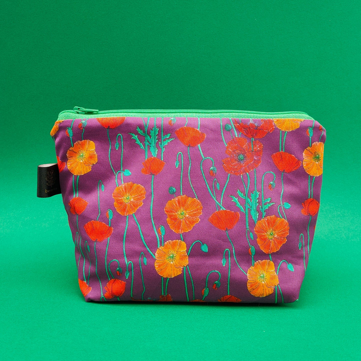 Astuccio con zip con base