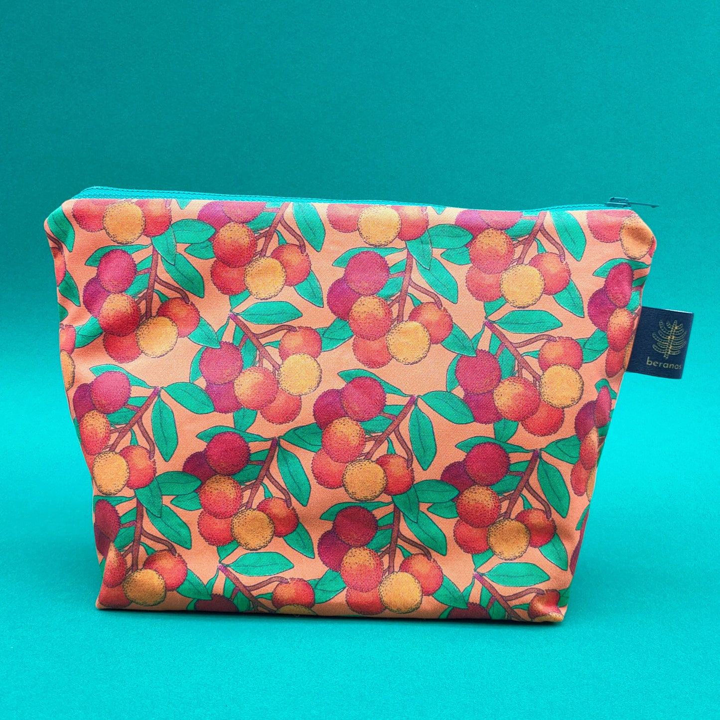 Astuccio con zip con base