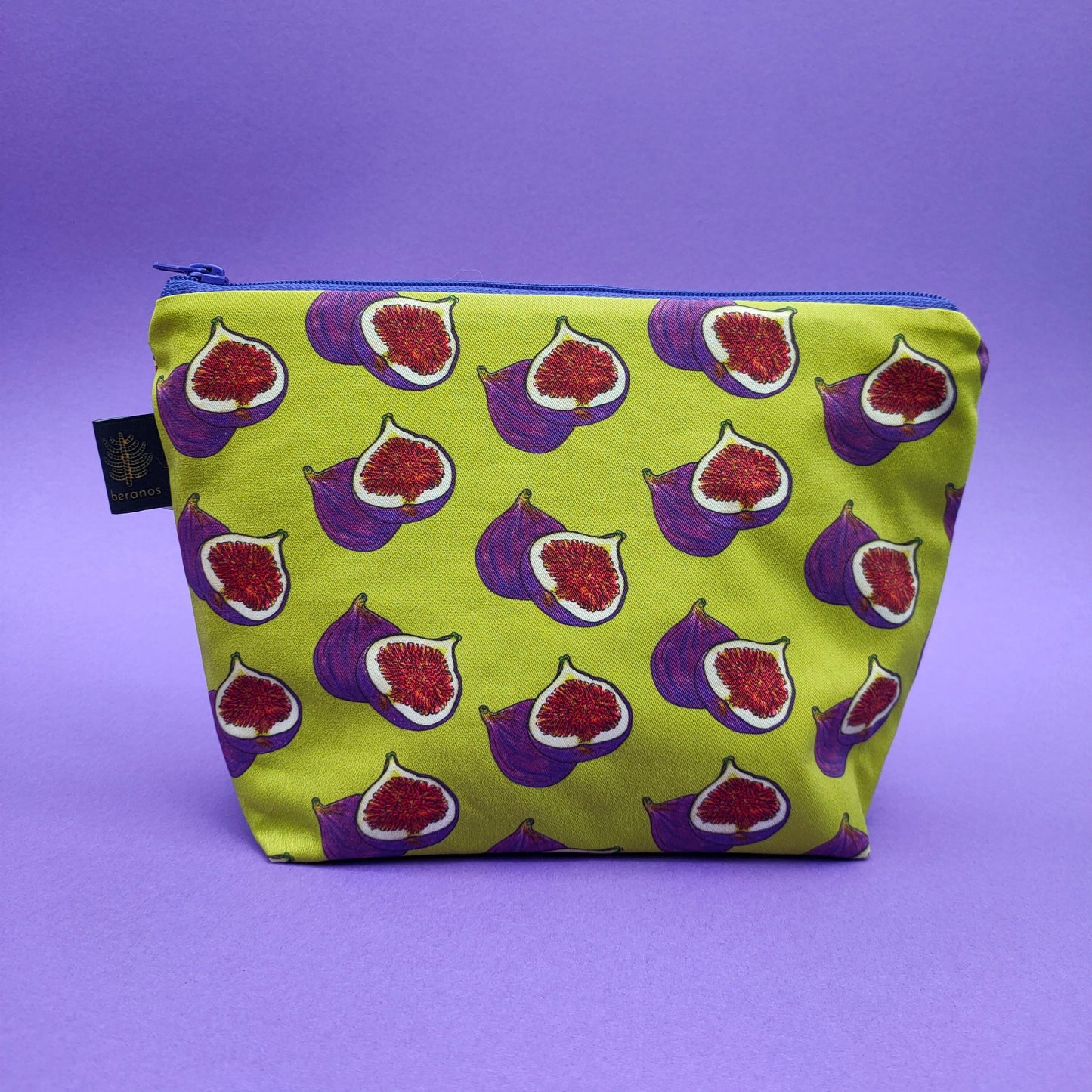 Astuccio con zip con base
