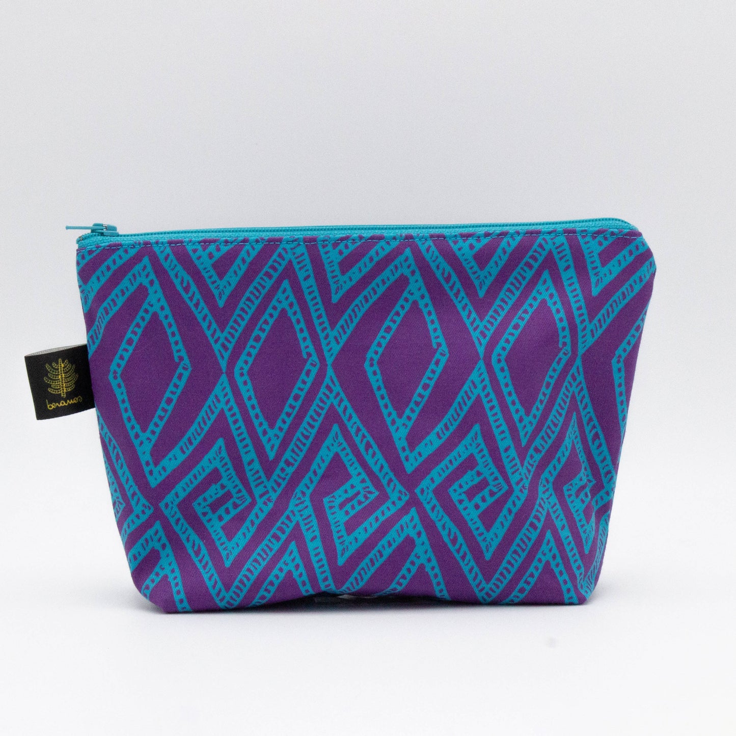 Astuccio con zip con base